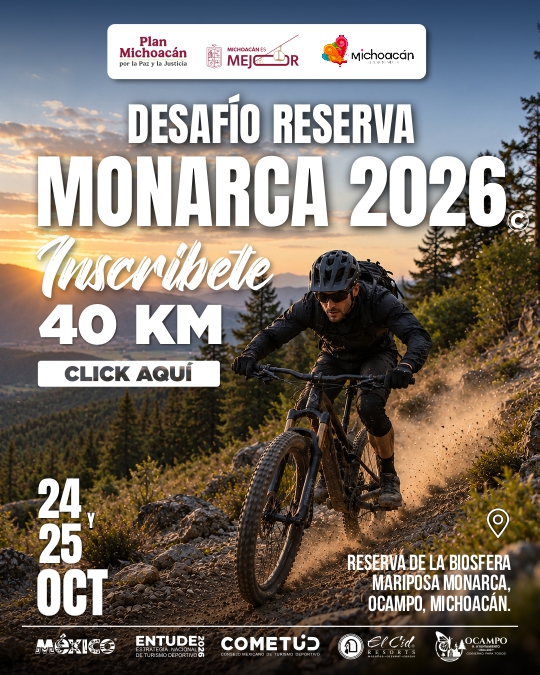 DESAFÍO RESERVA MONARCA MTB 2026 40K